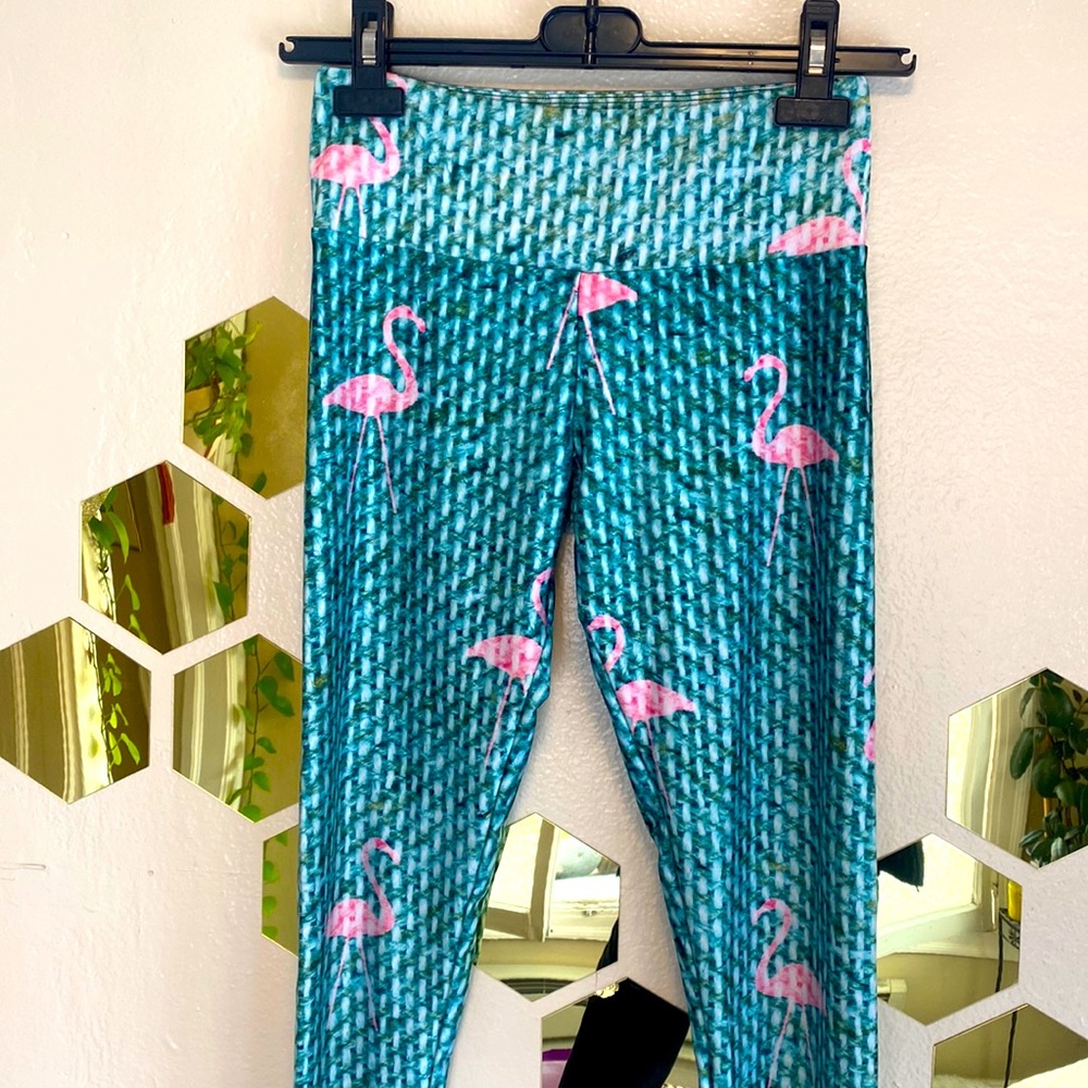 Gold sheep leggings